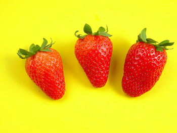 Close-up of strawberries