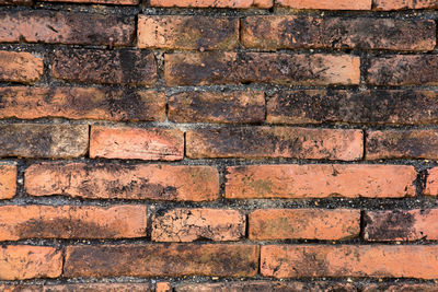 Full frame shot of brick wall