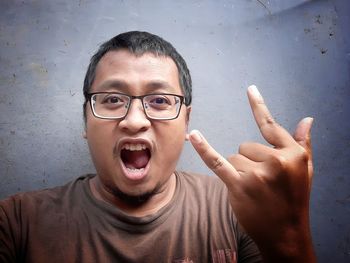 Portrait of mature man