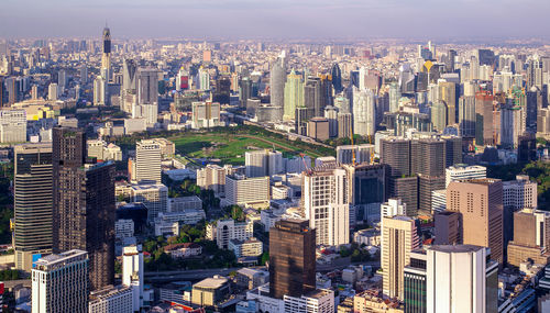 Aerial view of cityscape