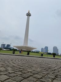 Low angle view of monument