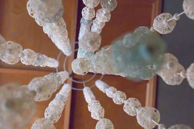 Close-up of chandelier