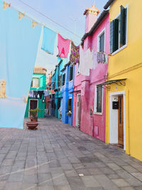 Street amidst buildings in city