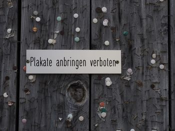 Full frame shot of wooden door