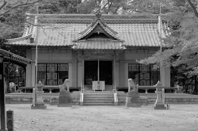 Facade  of shrine place of worship