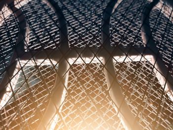 Full frame shot of chainlink fence