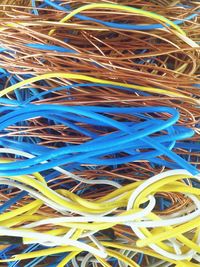 Close-up of multi colored lights