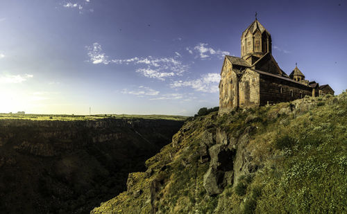 Low angle view of a church