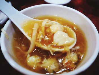 Close-up of food in bowl