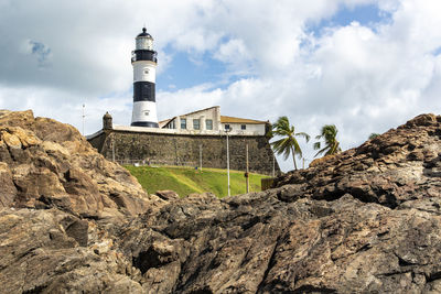 Farol da barra. the biggest postcard of the city of salvador 