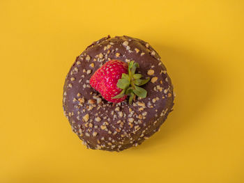 Close-up of chocolate cake