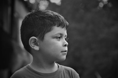 Close-up of boy