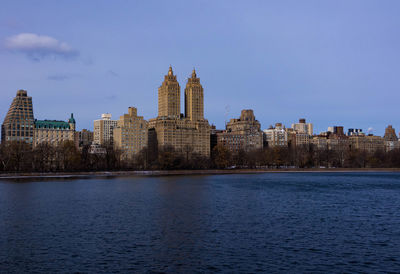 View of city at waterfront