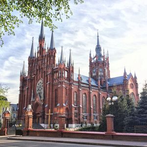 View of church against sky