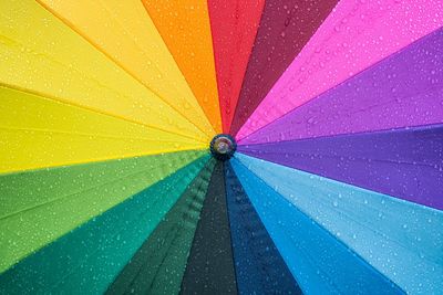 Full frame shot of red umbrella