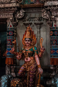 Statue in temple