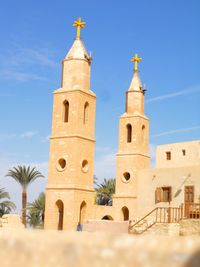 View of bell tower against sky