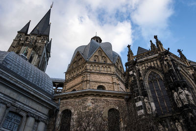 Low angle view of cathedral against sky