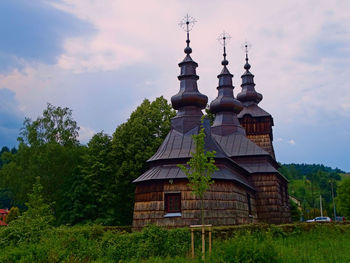 Exterior of building against sky