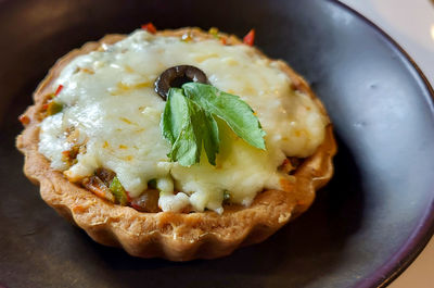 Close-up of food in plate