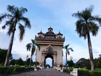 View of historical building against sky