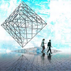 Woman standing in water