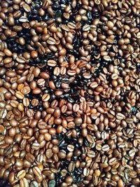 Full frame shot of coffee beans