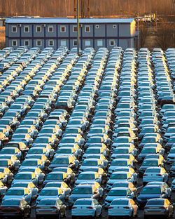 Full frame shot of empty chairs