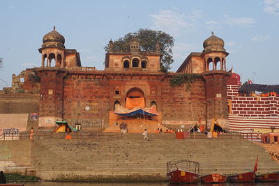 View of historic building against sky