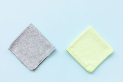 Two new microfiber cloth for cleaning and dusting