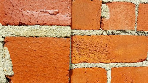 Full frame shot of brick wall