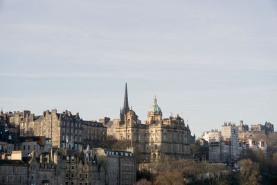 Cityscape against sky