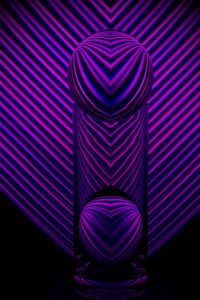 Close-up of illuminated lighting equipment