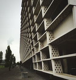 Low angle view of building against sky