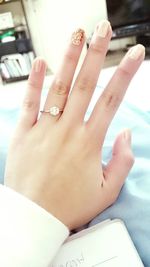 Cropped image of woman