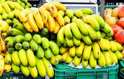 Fruits for sale at market stall