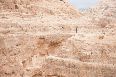 View of rock formations