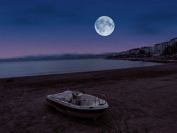 Boat in sea