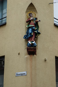 Close-up of built structure