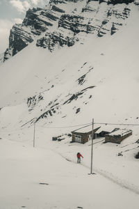 Snow covered landscape