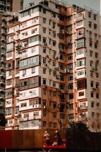 Residential buildings in city