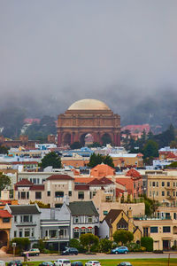 Buildings in city