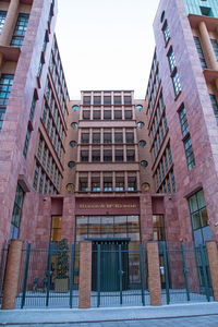 Low angle view of building against sky