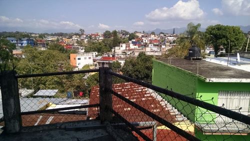 View of city against sky