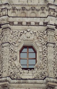 Low angle view of historical building