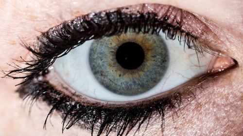 Extreme close-up of woman eye