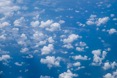 Low angle view of clouds in sky