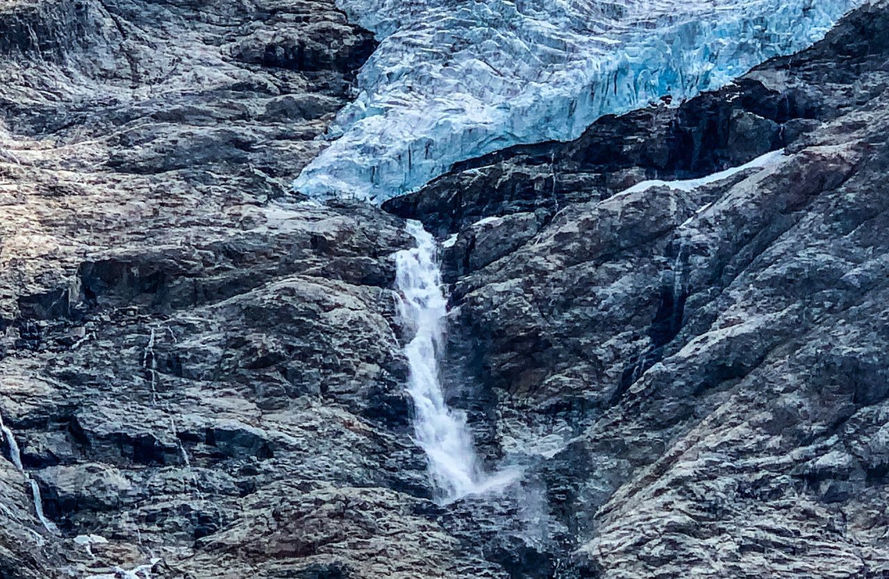 VIEW OF WATERFALL