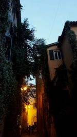Low angle view of building against sky