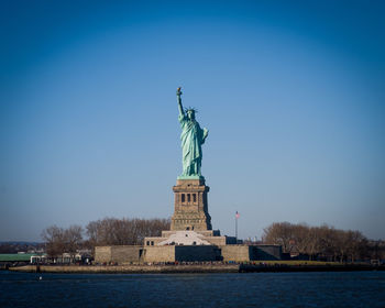 Statue of liberty against sky